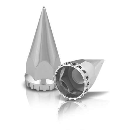 Hd Driven Nut Cover Plastic Spike Tall Screw On 33mm 076-07610